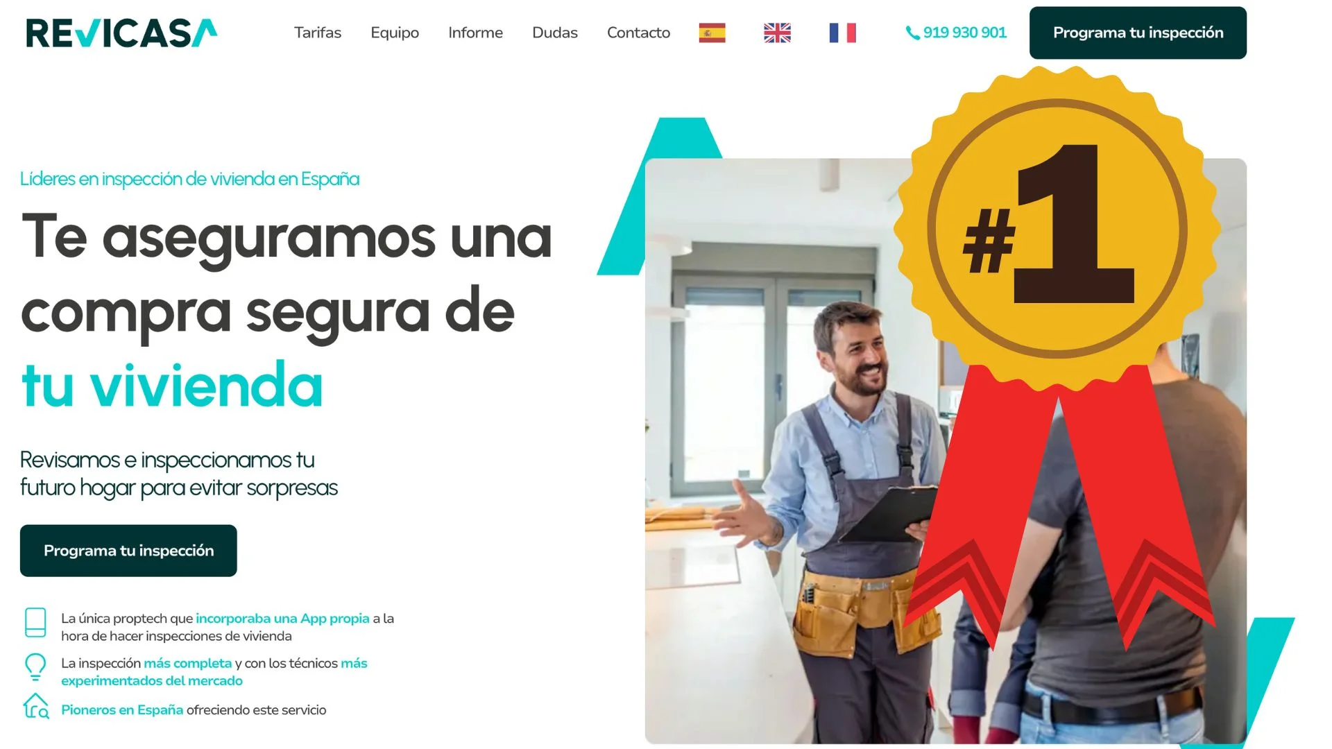 Revicasa, líder en inspección de viviendas en España